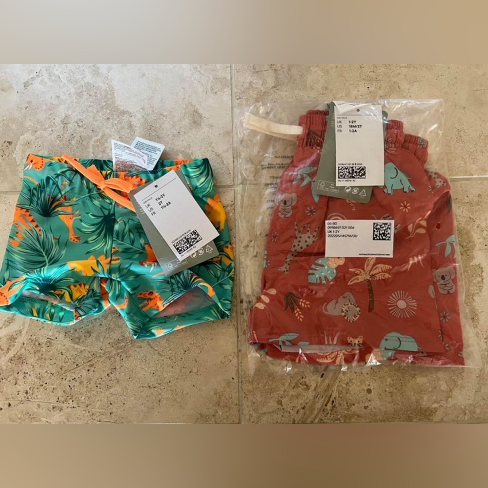 H&M Toddler Boy Swimsuits 18-24 Months